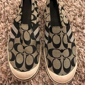 Coach slip-ons